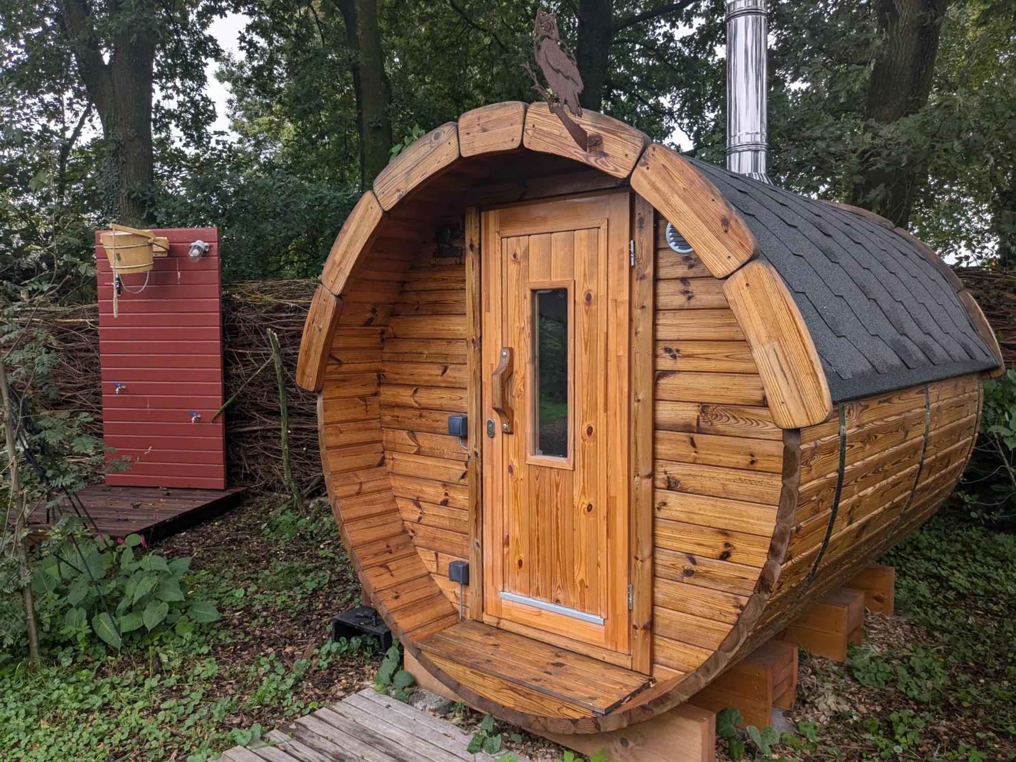 Chalet "Het Biggetje" Hottub - Sauna Volkel Exterior photo